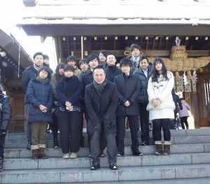 2017年1月　北海道神宮　初詣　インターパーク